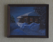 Картину продам Зимний вечер продам