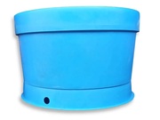 Пластиковый бассейн для выращивания рыбы, раков