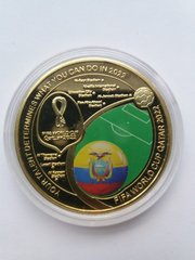 Монета Чемпіонат світу з футболу 2022. Колумбія.